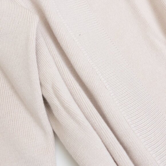 Ever New Melbourne Georgie Belted Knit Cardigan Sweater Bone Beige Small - Picture 8 of 13